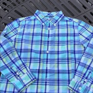 EUC Gymboree long sleeve button down shirt size M